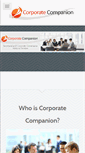 Mobile Screenshot of corporatecompanion.com.au